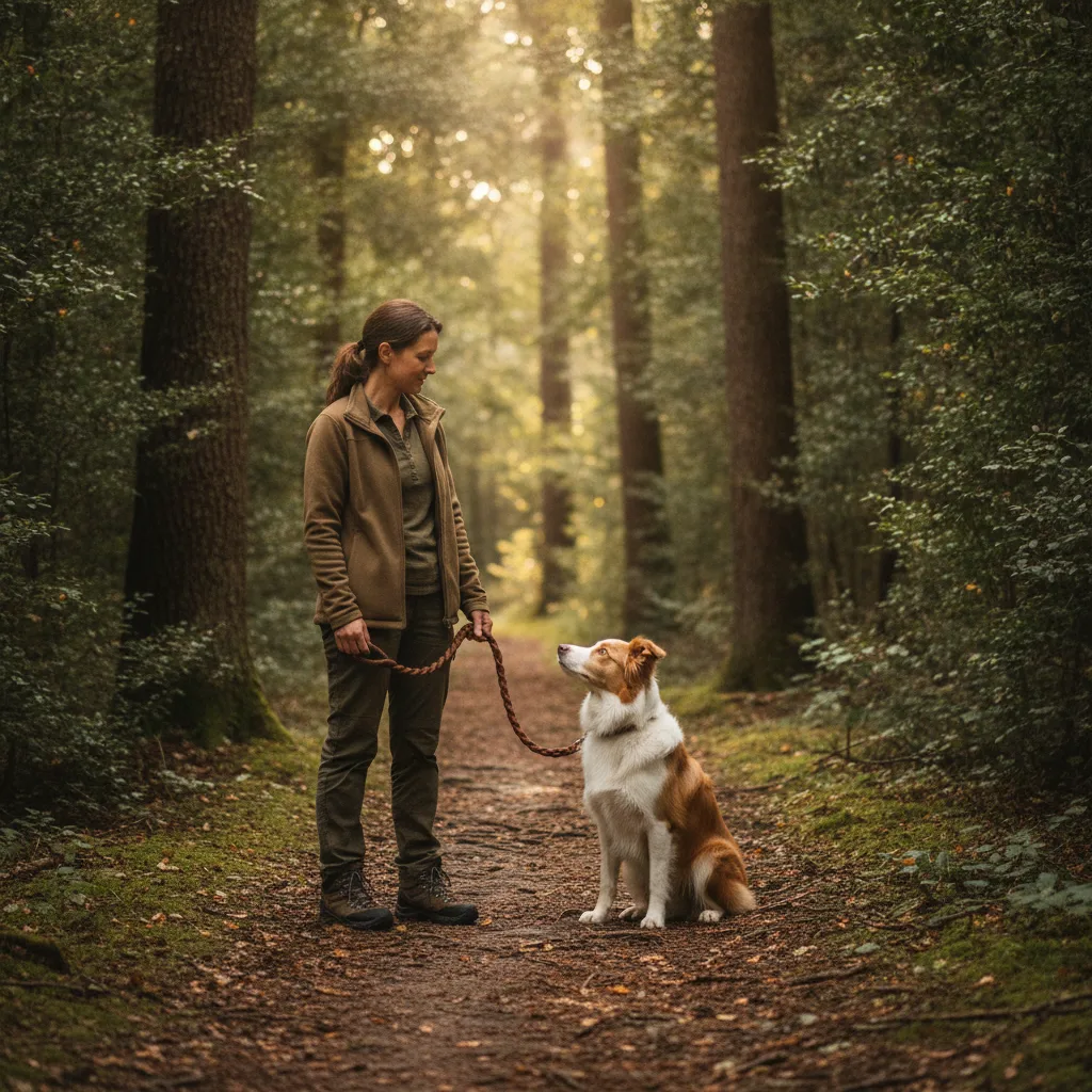 promenade chien forêt Fausses-Reposes promenade chien forêt Fausses-Reposes