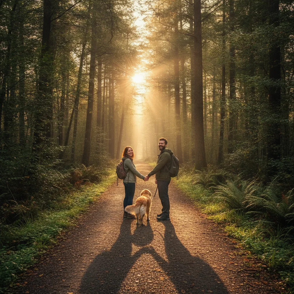 promenade chien forêt de Meudon