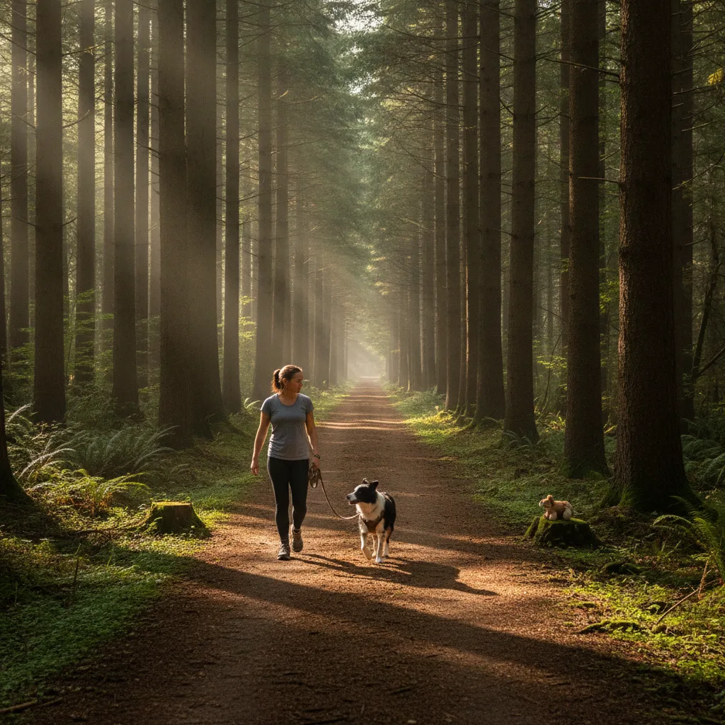 promenade chien forêt Montmorency promenade chien forêt Montmorency