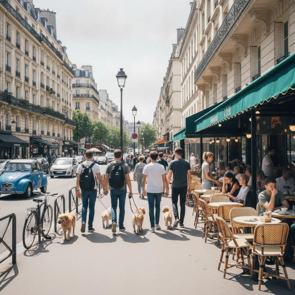 promenade chien Paris 17e