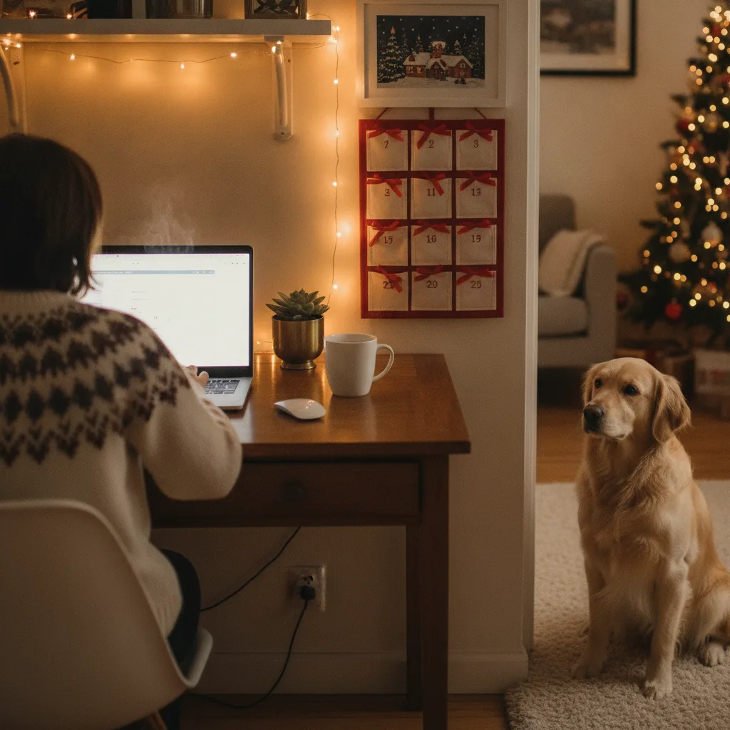 garde chien Noël Paris