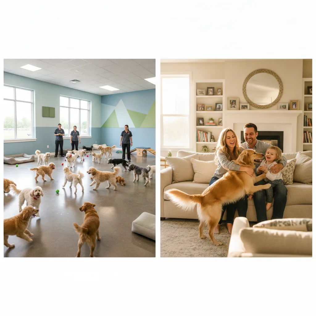 pension canine vs garde famille Paris