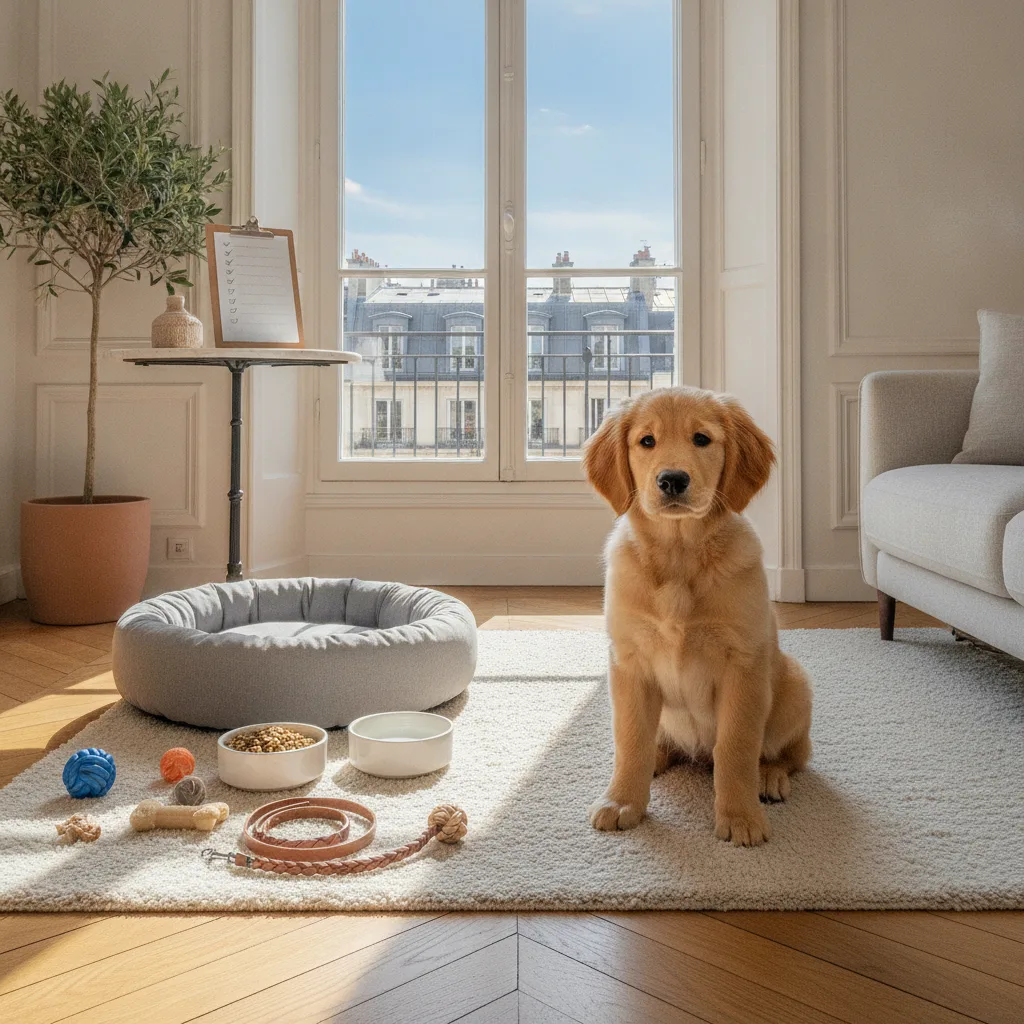 Accueil chiot checklist Paris – guide complet 2026 - accueil chiot checklist paris