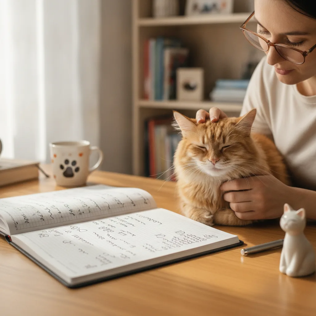 chat malade garde domicile Paris