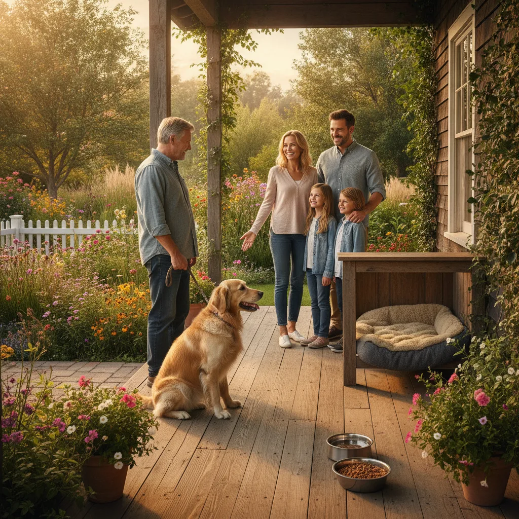 Préparer son chien au séjour en famille d'accueil campagne - chien sejour famille accueil campagne