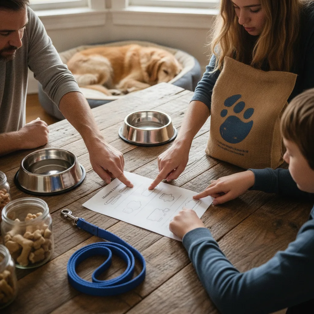 préparer chien séjour famille accueil campagne