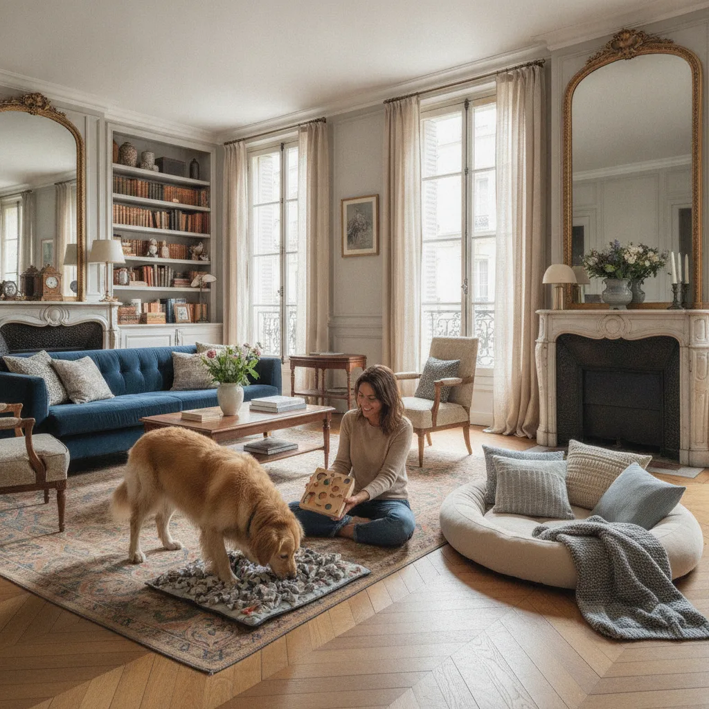 premier chien appartement Paris
