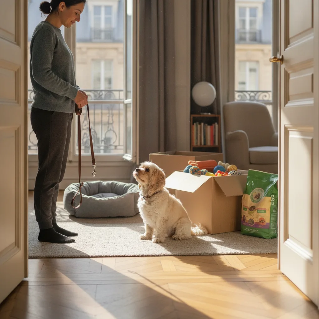 premier chien appartement Paris