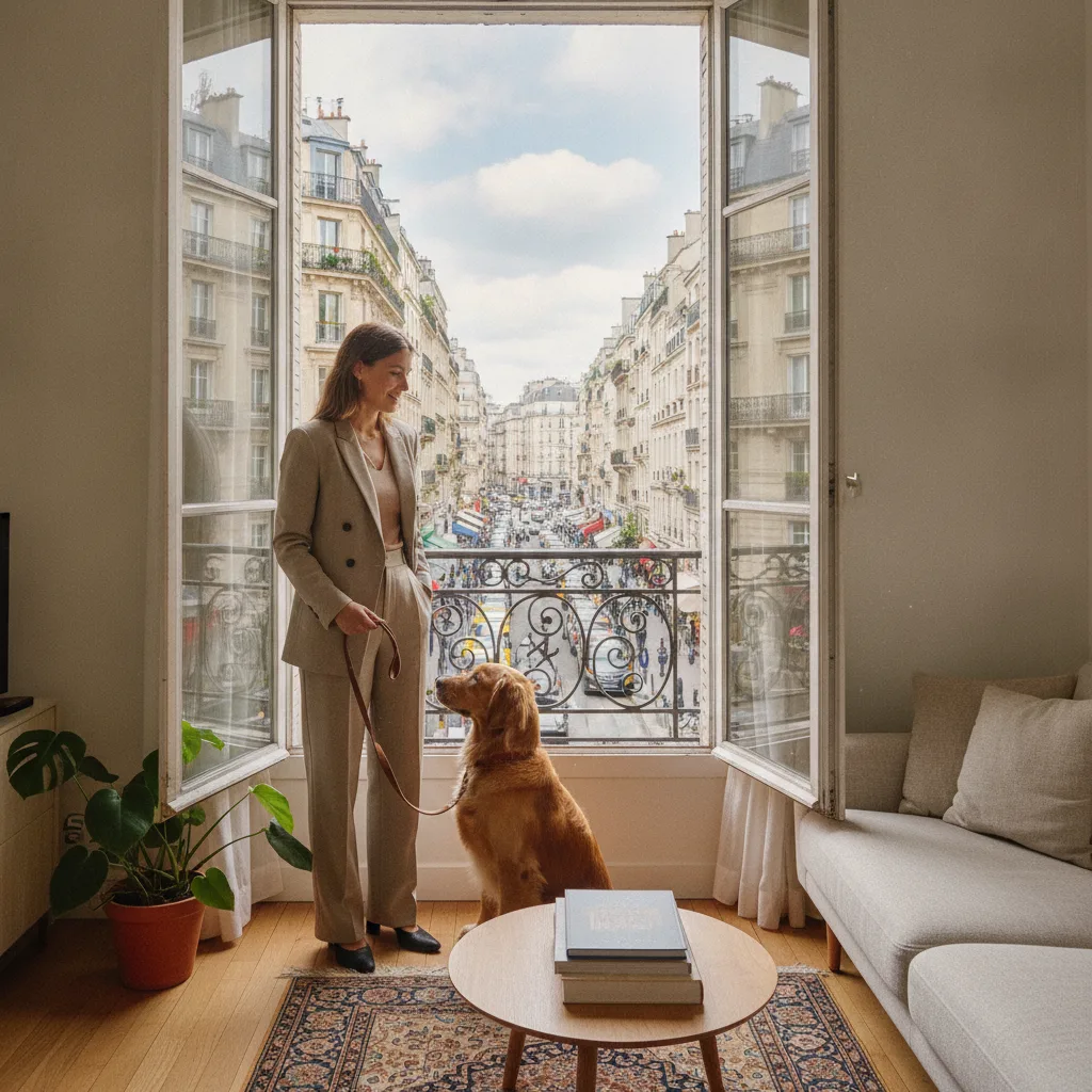 race chien adapté vie urbaine Paris