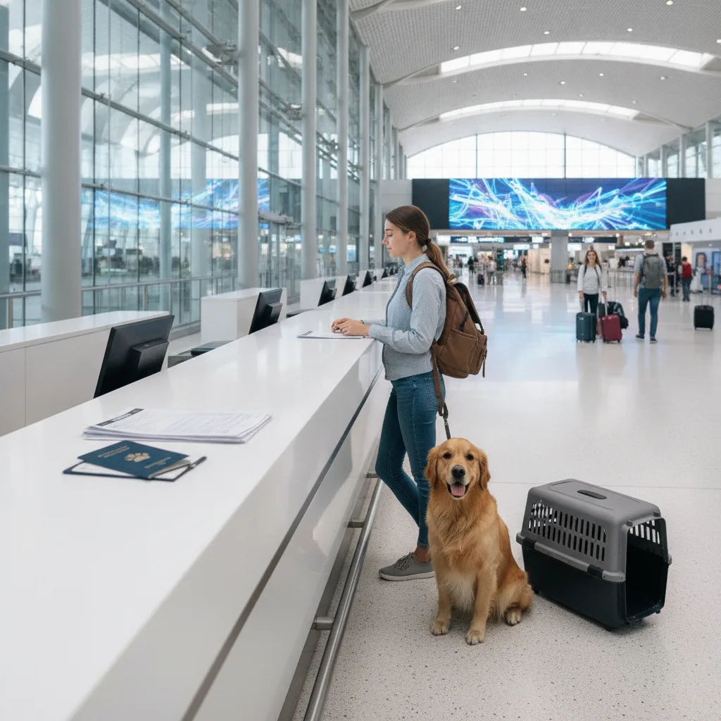 Transport chien avion CDG Paris, guide complet 2026 - transport chien avion cdg paris
