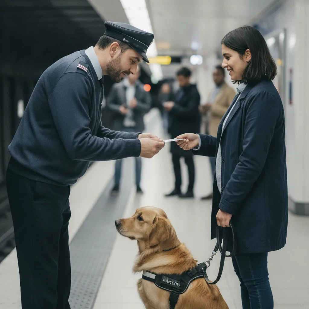 chien métro Paris règles