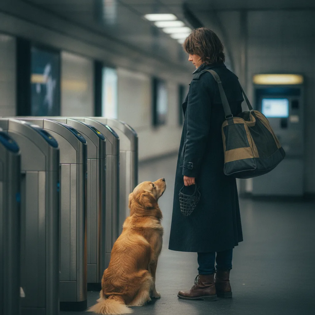 chien métro Paris règles