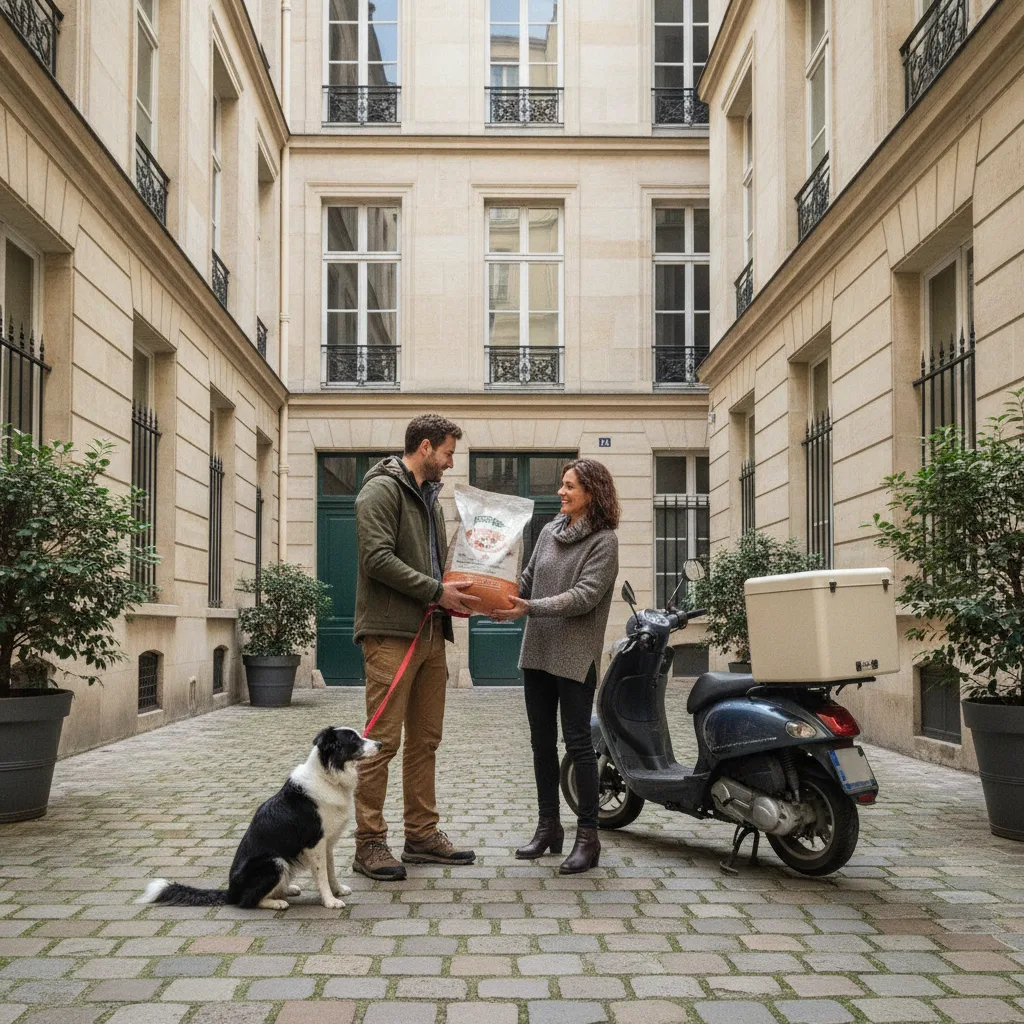 Croquettes chien livraison domicile Paris, le guide 2026 - croquettes chien livraison domicile paris