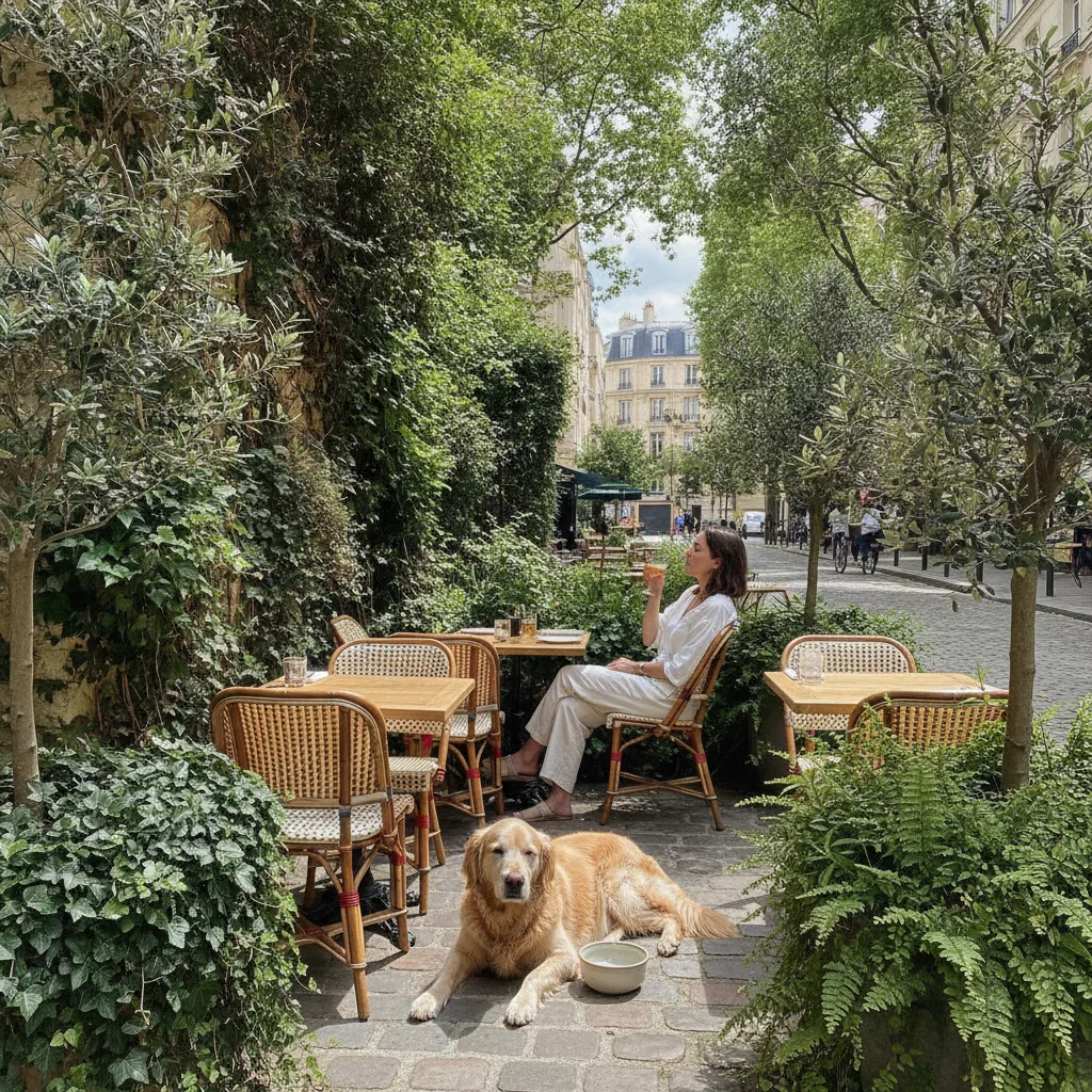 restaurant dog-friendly Paris ouest