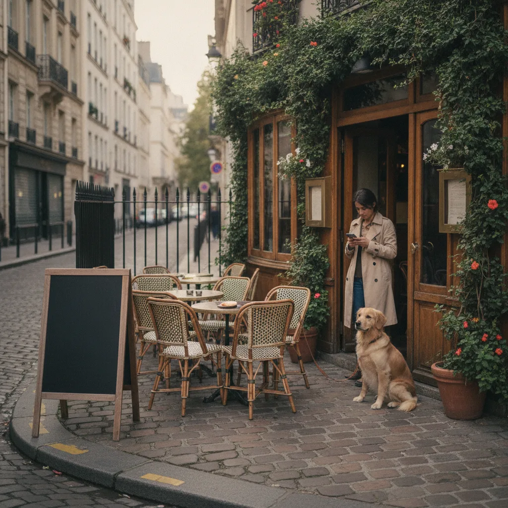 restaurant dog-friendly Paris ouest